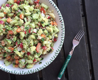 Erfrischender Quinoa Salat (Vegan)