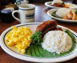 IHOP Rsstaurant's Filipino Breakfast Dishes