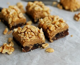 Chocolate peanut butter squares