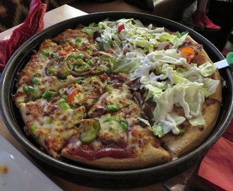 Tasting menu på Pizza Hut