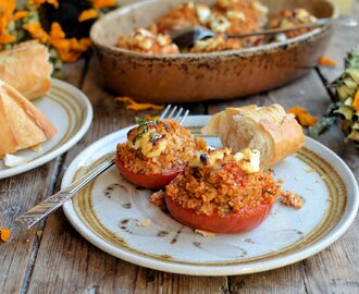 An Easy Midweek Summer Recipe: Tabbouleh Stuffed Tomatoes
