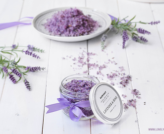DIY: Lavendel Badesalz selbst herstellen als Geschenkidee ♥ Und: Raumspray aus natürlichen Duftölen!
