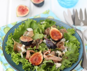 Fig, Prosciutto and Gorgonzola Salad Recipe