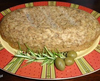 Chleb gryczany (bezglutenowy, wegański, bez drożdży i zakwasu)