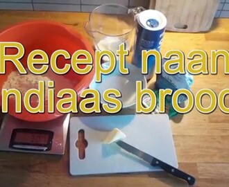 Hoe maak je naan - Indiaas brood - Dari recept