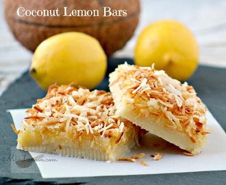 Coconut Lemon Bars