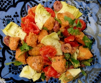 The Muddled Pantry wrote a new post, Fattoush (Moroccan Bread Salad), on the site The Muddled Pantry