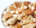 Mini - Apple - Pancakes {vegan}