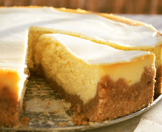 Jednoduchý vanilkový cheesecake
