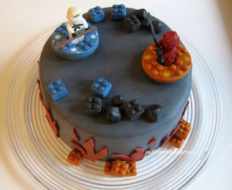 Lego Ninjago kakku