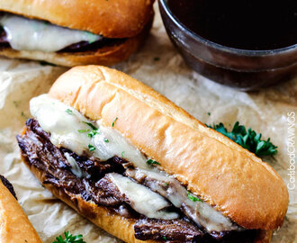 Best Slow Cooker French Dip Sandwiches