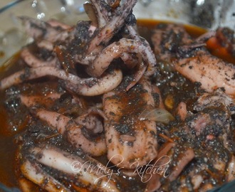 Hot and Spicy Squid Adobo