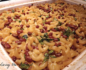 Macaroni Bake with Beans and Cheese