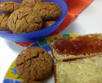 Cookies Funcionais de Manteiga de Amendoim e Aveia - MUITO, muito bons mesmo e fáceis de fazer! Coma sem culpa!