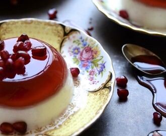 dianne wrote a new post, Pomegranate jelly and vanilla yoghurt pannacotta duo, on the site bibbyskitchenat36.com
