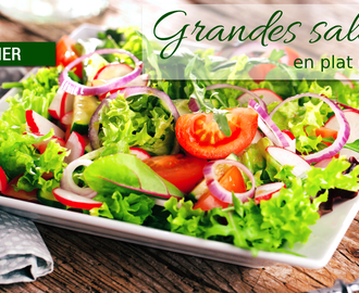 Dossier : Grandes salades version plat unique !
