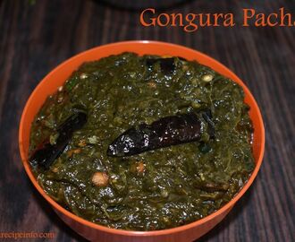 Andhra Gongura Pachadi, Andhra Style Gongura Pickle
