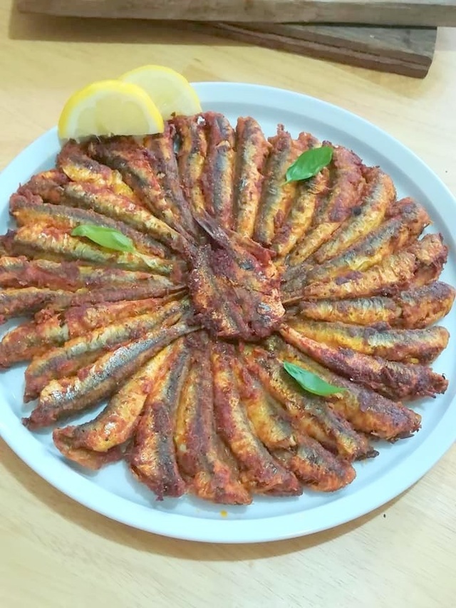 Sardines à la chermoula façon turc/ à la Poêle