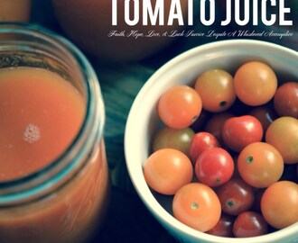 Garden Fresh Tomato Juice