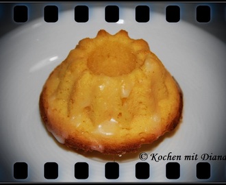 Mini Zitronen Gugelhupf/ Mini lemon ring cake