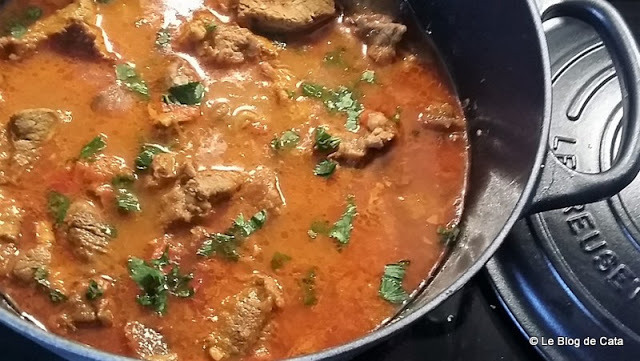 Curry de boeuf buhna ( Beef buhna ) - Bangladesh