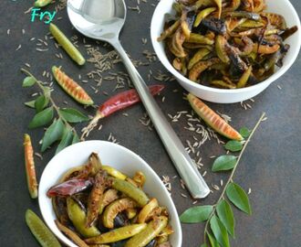 Ivy Gourd Stir Fry | Dondakaya Vepudu Recipe | Ivy Gourd Fry Recipe | Tindora Fry Recipe | Kovakkai Fry Andhra Style – Video Recipe