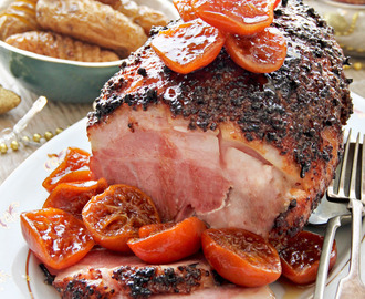 bitsofcarey wrote a new post, Glazed Gammon with Clemengold Preserve + Yum Sides, on the site Bits of Carey