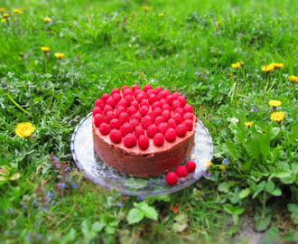 Himbeer - Schokoladen - Torte mit Rezept