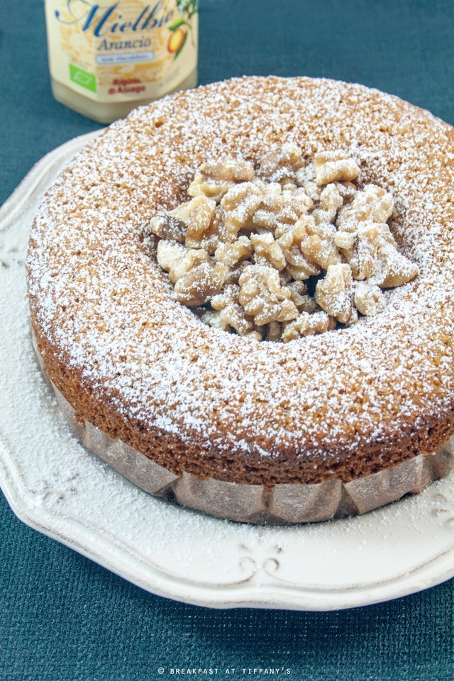 Torta al miele senza burro con farina integrale / No-butter honey cake with whole wheat flour