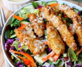 Applebee’s Oriental Chicken Salad (copycat)