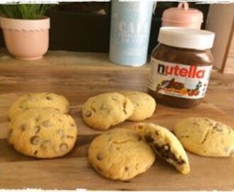 Nutella Chocolate Chips Cookies