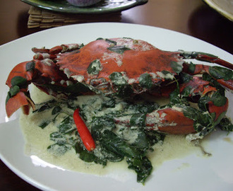 Ginataang Alimango (Crabs in Coconut Milk)