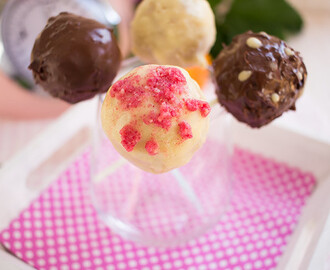 Low Carb Vanille Cake Pops