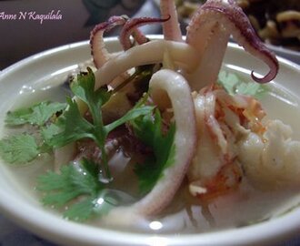 Tom Yum Thalay (Thai Hot and Sour Seafood Soup)
