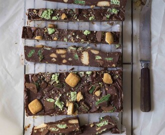 thekatetin wrote a new post, Chocolate peppermint crisp fridge cake, on the site The Kate Tin