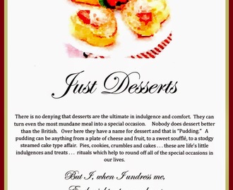 Just Desserts . . . My newest Cookbooklet