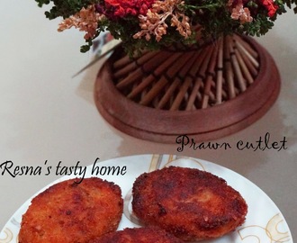 Prawn cutlet (chemmeen cutlet) -with stepwise pictures