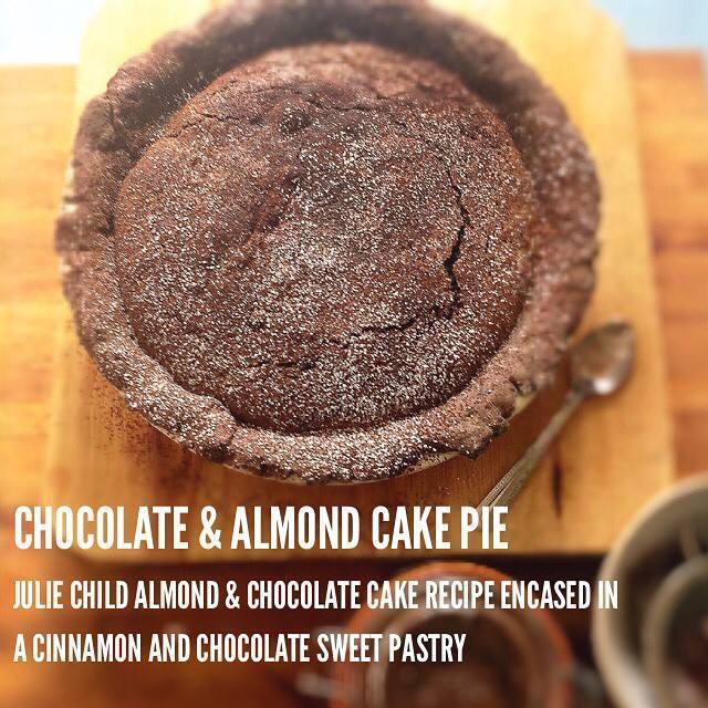 Recipe Gluten Free Chocolate and Almond Pie