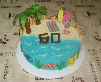 Strand Torte   Beach cake
