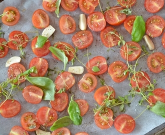 Soltorkade tomater