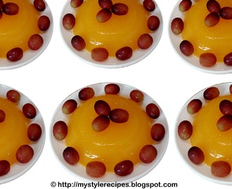 Orange Agar Agar/Orange China Grass Pudding/Agar Agar Recipes
