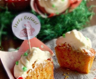 Eastern Carrot Cupcakes / Osterliche Karotten-Cupcakes