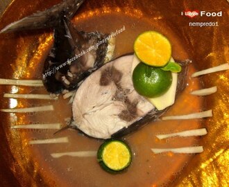 Paksiw na tulingan (Tuna cook in vinegar)