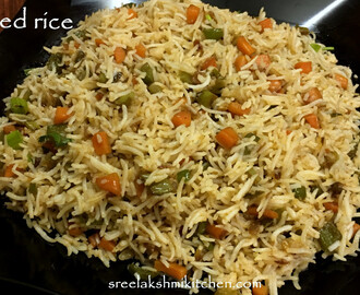 Veg fried rice | chinese fried rice recipe | how to make fried rice at home | வெஜ் பிரைட் ரைஸ் | वेज फ्राइड राइस