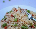 Carrot and Pea Pilaf