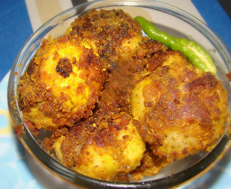 Stuffed Indian round gourd recipe, how to make Masala bharwan tinda