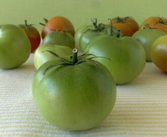 Slatke košarice sa zelenim rajčicama i chutney od zelenih rajčica i jabuka