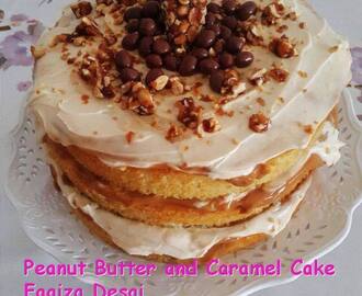 Peanut Butter and Caramel Cake