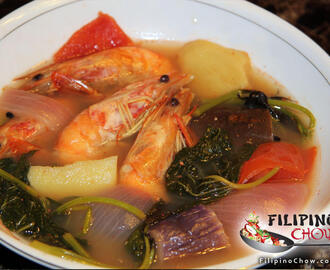 Sinigang Na Hipon (Shrimp in Sour Soup)