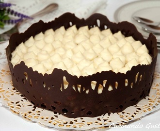 Cheesecake mascarpone al triplo cioccolato